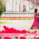 wedding photographer cardiff - spring flowers