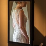 wedding photographer cardiff - roch castle reflection